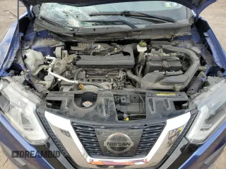 2017 Nissan Rogue SV with VIN KNMAT2MV2HP611891, listed as a Copart auction lot 49601005 with 64,505 mi miles and Salvage Title. Bid and sale history available at carsss.com. Image 14.