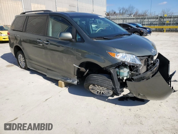2011 Toyota Sienna XLE AAS с VIN 5TDYK3DC2BS096636, выставлен на аукционе Copart как лот 39746143 с пробегом 77 793 миль миль и На запчасти • Non repairable. История ставок и продаж доступна на DreamBid. Изображение 4.