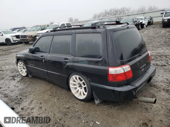 2001 Subaru Forester S w/Premium Pkg with VIN JF1SF65611H730807, listed as a Copart auction lot 84241384 with 221,698 mi miles and Salvage Title. Bid and sale history available at carsss.com. Image 2.