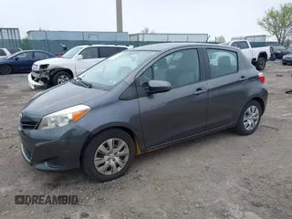 2013 Toyota Yaris L with VIN JTDKTUD30DD563270, listed as a IAAI auction lot 41997725 with 131,663 mi miles. Bid and sale history available at carsss.com. Image 16.