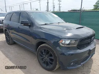 2018 Dodge Durango GT with VIN 1C4RDHDG8JC403208, listed as a IAAI auction lot 42067820 with 165,256 mi miles and . Bid and sale history available at DreamBid. Image 1.