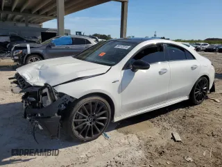 2021 Mercedes-Benz CLA with VIN W1K5J5BB8MN170507, listed as a Copart auction lot 86112514 with 0 mi miles and Clean Title. Bid and sale history available at carsss.com. Image 1.
