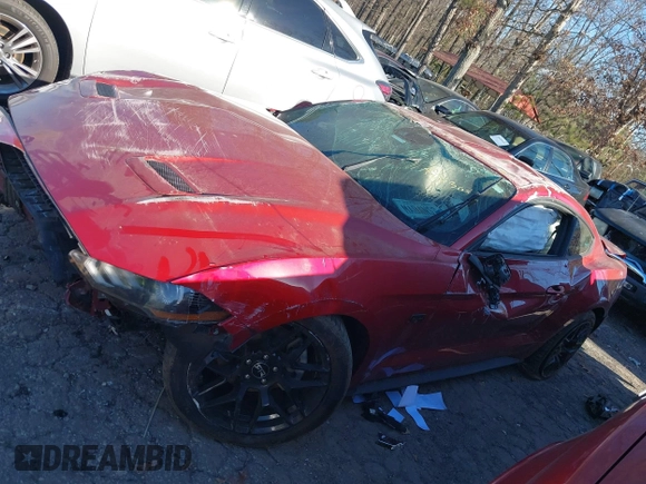 2021 Ford Mustang EcoBoost with VIN 1FA6P8TH5M5133065, listed as a IAAI auction lot 41163036 with 39,136 mi miles. Bid and sale history available at carsss.com. Image 14.