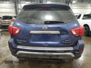 2017 Nissan Pathfinder SV with VIN 5N1DR2MM1HC641910, listed as a Copart auction lot 42714965 with 163,183 mi miles and Non Repairable. Bid and sale history available at carsss.com. Image 6.