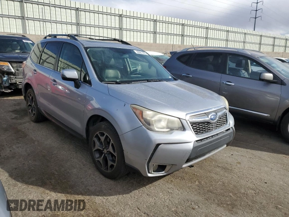 2014 Subaru Forester XT Touring with VIN JF2SJGMC9EH420224, listed as a Copart auction lot 48981495 with Not Provided miles and Salvage Title. Bid and sale history available at DreamBid. Image 4.