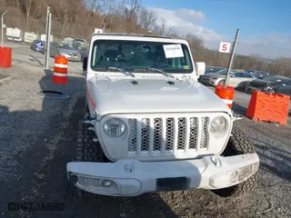 2023 Jeep Gladiator Overland with VIN 1C6HJTFG4PL514441, listed as a IAAI auction lot 41416018 with 56,478 mi miles. Bid and sale history available at carsss.com. Image 11.