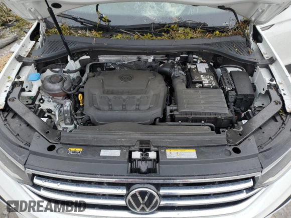 2024 Volkswagen Tiguan SE with VIN 3VVNB7AX8RM013904, listed as a Copart auction lot 46424995 with 13,477 mi miles and Salvage title. Bid and sale history available at DreamBid. Image 13.