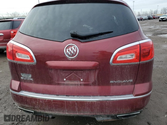 2015 Buick Enclave Convenience with VIN 5GAKRAKD8FJ220284, listed as a Copart auction lot 47239865 with 166,810 mi miles and Non Repairable. Bid and sale history available at carsss.com. Image 6.