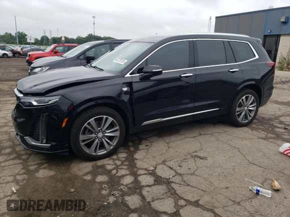 2021 Cadillac XT6 Premium Luxury with VIN 1GYKPDRS9MZ209989, listed as a Copart auction lot 64770124 with 90,115 mi miles and Non Repairable. Bid and sale history available at carsss.com. Image 1.
