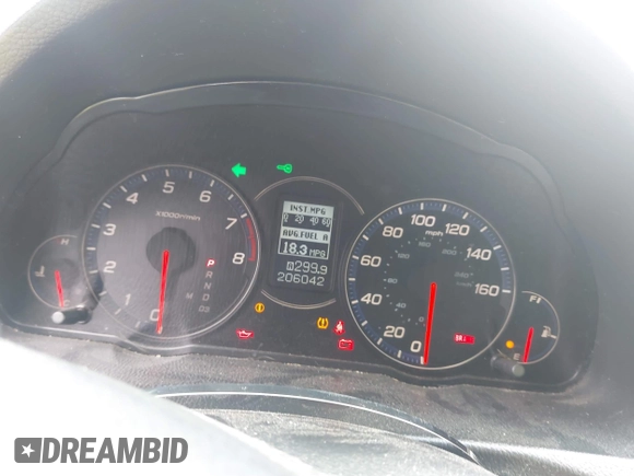 2007 Acura TSX with VIN JH4CL96877C020243, listed as a IAAI auction lot 42379368 with 206,042 mi miles and . Bid and sale history available at DreamBid. Image 7.