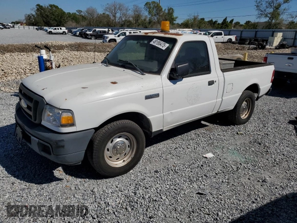 2007 Ford Ranger XL with VIN 1FTYR10UX7PA10070, listed as a Copart auction lot 48195475 with Not provided miles and Salvage title. Bid and sale history available at DreamBid. Image 1.