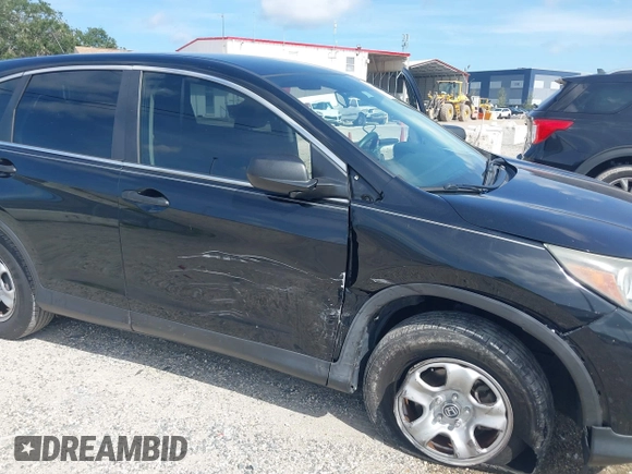 2013 Honda CR-V LX with VIN 2HKRM3H34DH510632, listed as a IAAI auction lot 42683204 with 110,690 mi miles and . Bid and sale history available at DreamBid. Image 6.