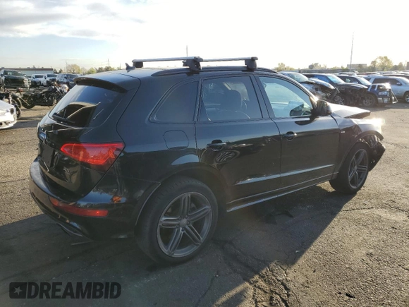 2014 Audi Q5 Premium Plus with VIN WA1DGAFPXEA109584, listed as a Copart auction lot 53900065 with 123,235 mi miles and Salvage title. Bid and sale history available at DreamBid. Image 3.