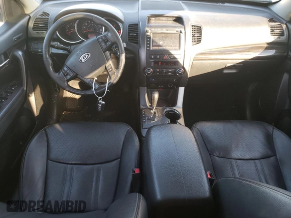 2013 Kia Sorento EX with VIN 5XYKU4A23DG376762, listed as a Copart auction lot 43710375 with 195,246 mi miles and Salvage Title. Bid and sale history available at carsss.com. Image 8.