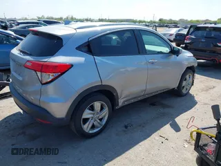 2019 Honda HR-V EX with VIN 3CZRU5H50KM719378, listed as a IAAI auction lot 41871358 with 56,610 mi miles. Bid and sale history available at carsss.com. Image 4.