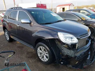 2016 Chevrolet Equinox LT z VIN 2GNALCEK5G6352863, wystawiony jako IAAI lot #42044245 z przebiegiem 92 489 mil mil oraz . Historia ofert i sprzedaży dostępna na DreamBid. Obrazek 1.