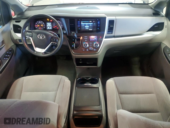 2015 Toyota Sienna LE with VIN 5TDJK3DC7FS105502, listed as a Copart auction lot 61672045 with 183,035 mi miles and Clean title. Bid and sale history available at DreamBid. Image 8.