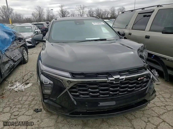 2025 Chevrolet Trax 2RS with VIN KL77LJEP4SC137152, listed as a Copart auction lot 47768905 with 4,663 mi miles and Salvage Title. Bid and sale history available at carsss.com. Image 11.