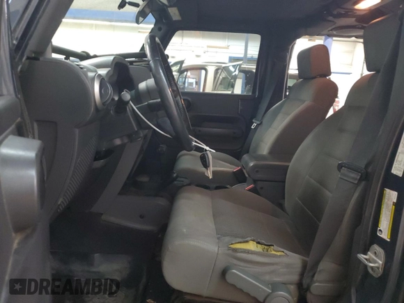 2008 Jeep Wrangler Unlimited Rubicon with VIN 1J4GA69198L591203, listed as a Copart auction lot 45772815 with 109,708 mi miles and Salvage Title. Bid and sale history available at carsss.com. Image 7.