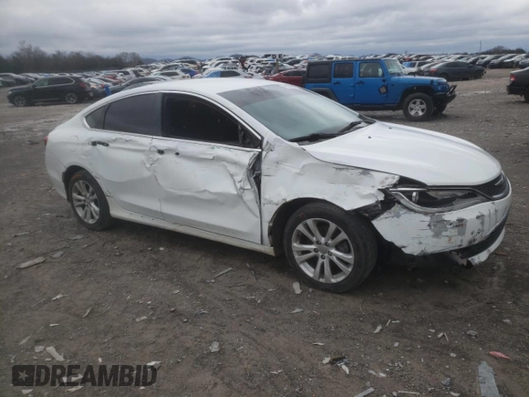 2016 Chrysler 200 Limited with VIN 1C3CCCAB1GN101832, listed as a Copart auction lot 41592025 with 172,276 mi miles and Salvage Title. Bid and sale history available at DreamBid. Image 4.