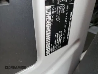 2021 Mercedes-Benz Sprinter Cargo with VIN W1Y4ECHY1MT070055, listed as a Copart auction lot 76815204 with 76,282 mi miles and Salvage Title. Bid and sale history available at carsss.com. Image 13.
