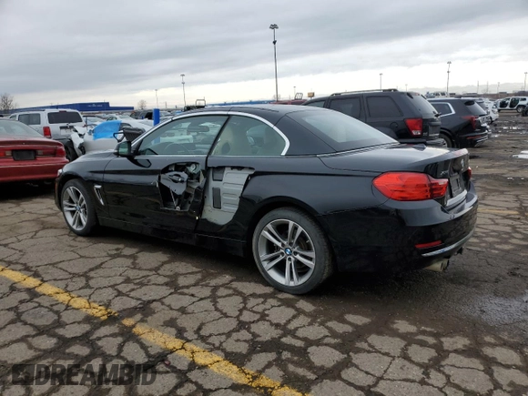 2017 BMW 4 Series 430i xDrive with VIN WBA4U9C38H5H64127, listed as a Copart auction lot 44490314 with 73,038 mi miles and . Bid and sale history available at DreamBid. Image 2.
