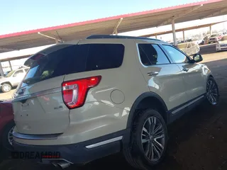 2018 Ford Explorer Platinum with VIN 1FM5K8HTXJGA36148, listed as a IAAI auction lot 41633231 with 82,383 mi miles and . Bid and sale history available at carsss.com. Image 4.