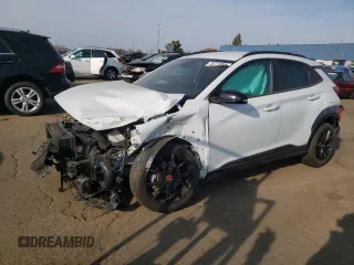 2021 Hyundai Kona Night Edition with VIN KM8K6CA57MU677799, listed as a Copart auction lot 78279984 with Not Provided miles and Non Repairable. Bid and sale history available at DreamBid. Image 1.