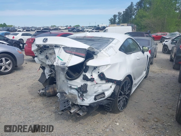 2024 Lexus RC F F z VIN JTHDP5BC5R5009096, wystawiony jako IAAI lot #42017619 z przebiegiem 617 mil mil oraz . Historia ofert i sprzedaży dostępna na DreamBid. Obrazek 4.