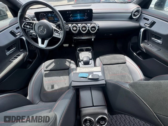 2021 Mercedes-Benz CLA 250 with VIN W1K5J4HB7MN179863, listed as a Copart auction lot 57399445 with 35,378 mi miles and Clean title. Bid and sale history available at DreamBid. Image 9.