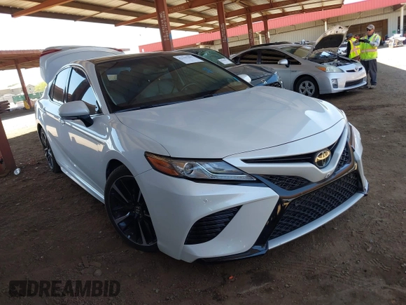 2018 Toyota Camry XSE with VIN 4T1BZ1HK3JU014085, listed as a IAAI auction lot 42235395 with 67,447 mi miles and . Bid and sale history available at DreamBid. Image 1.