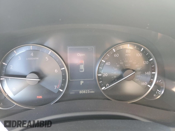 2016 Lexus GS 350 with VIN JTHCZ1BL0GA002236, listed as a Copart auction lot 79426964 with 80,823 mi miles and Salvage Title. Bid and sale history available at DreamBid. Image 9.