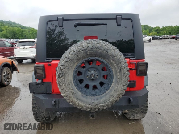 2016 Jeep Wrangler Unlimited Freedom с VIN 1C4BJWDG9GL149905, выставлен на аукционе Copart как лот 57591765 с пробегом 88 689 миль миль и Чистый • Clean title. История ставок и продаж доступна на DreamBid. Изображение 6.