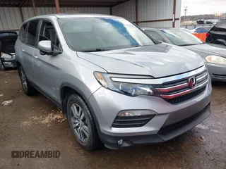 2016 Honda Pilot EX-L with VIN 5FNYF5H53GB040003, listed as a IAAI auction lot 41452374 with Not Provided miles and . Bid and sale history available at carsss.com. Image 1.