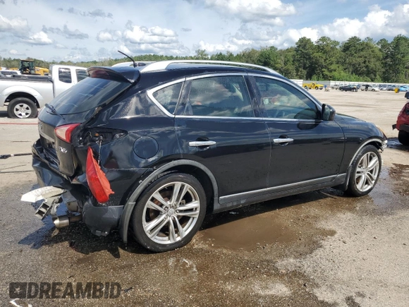 2012 Infiniti EX Journey with VIN JN1AJ0HR4CM451680, listed as a Copart auction lot 73155334 with 189,704 mi miles and Salvage Title. Bid and sale history available at DreamBid. Image 3.