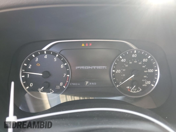 2022 Nissan Frontier S with VIN 1N6ED1CLXNN641038, listed as a Copart auction lot 49667165 with 17,902 mi miles and Clean title. Bid and sale history available at DreamBid. Image 9.