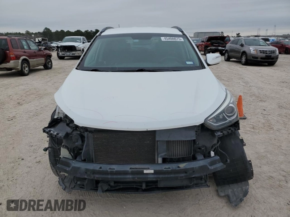 2017 Hyundai Santa Fe Sport 2.0T with VIN 5XYZU4LA8HG467065, listed as a Copart auction lot 45400075 with 119,113 mi miles and Salvage Title. Bid and sale history available at carsss.com. Image 5.