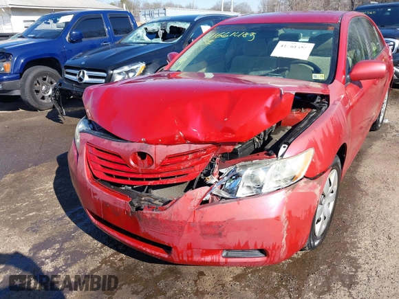 2007 Toyota Camry CE with VIN 4T1BE46K67U077481, listed as a IAAI auction lot 41661485 with 225,403 mi miles and . Bid and sale history available at DreamBid. Image 6.