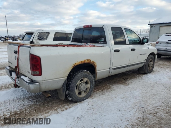 2005 Dodge 2500 ST with VIN 3D7KR28D95G754444, listed as a Copart auction lot 42228675 with 235,272 mi miles and Clean Title. Bid and sale history available at DreamBid. Image 3.