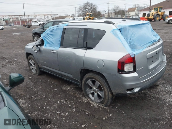 2017 Jeep Compass High Altitude with VIN 1C4NJDEB8HD100971, listed as a IAAI auction lot 42044082 with 94,486 mi miles. Bid and sale history available at carsss.com. Image 3.