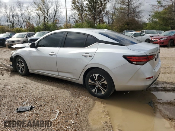 2021 Nissan Sentra SV with VIN 3N1AB8CV5MY237361, listed as a Copart auction lot 77104714 with 79,282 mi miles and Clean Title. Bid and sale history available at carsss.com. Image 2.