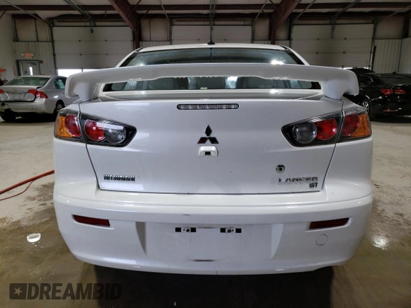 2016 Mitsubishi Lancer GT with VIN JA32U8FW9GU011121, listed as a Copart auction lot 82325464 with 101,202 mi miles and Salvage Title. Bid and sale history available at carsss.com. Image 6.