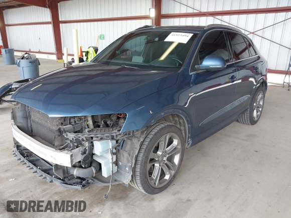 2016 Audi Q3 Prestige z VIN WA1GFCFS8GR020973, wystawiony jako IAAI lot #41923494 z przebiegiem 184 467 mil mil oraz . Historia ofert i sprzedaży dostępna na DreamBid. Obrazek 2.