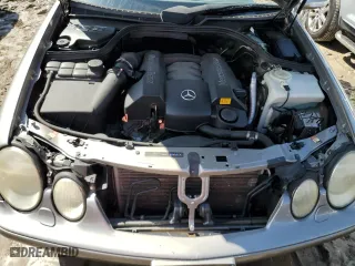 2003 Mercedes-Benz CLK-Class 3.2L with VIN WDBLK65G63T142435, listed as a Copart auction lot 73847554 with 0 mi miles and Salvage Title. Bid and sale history available at carsss.com. Image 11.