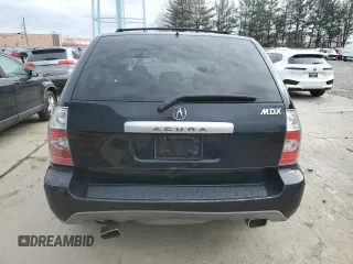 2006 Acura MDX Touring with VIN 2HNYD18656H545499, listed as a Copart auction lot 47592765 with 168,097 mi miles and Salvage Title. Bid and sale history available at carsss.com. Image 6.