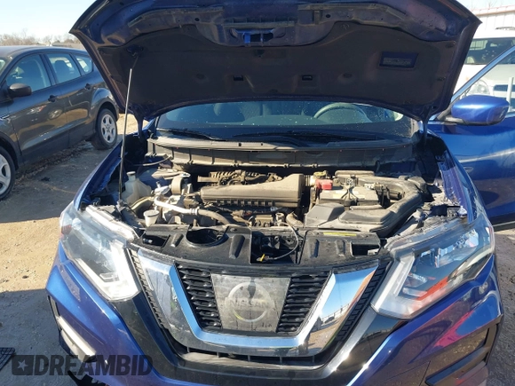 2017 Nissan Rogue S with VIN KNMAT2MV8HP586379, listed as a IAAI auction lot 41625476 with 60,762 mi miles. Bid and sale history available at carsss.com. Image 10.