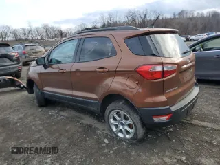 2020 Ford EcoSport SE with VIN MAJ6S3GLXLC317881, listed as a Copart auction lot 88983795 with Not Provided miles and Non Repairable. Bid and sale history available at DreamBid. Image 2.