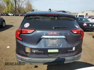 2018 GMC Terrain SLE with VIN 3GKALTEV3JL384706, listed as a Copart auction lot 53725985 with 66,857 mi miles and Salvage Title. Bid and sale history available at carsss.com. Image 6.
