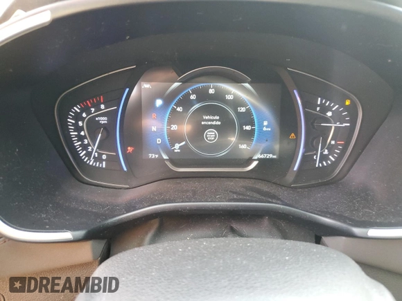 2019 Hyundai Santa Fe Limited with VIN 5NMS53AD7KH011996, listed as a Copart auction lot 85610324 with 66,729 mi miles and Salvage Title. Bid and sale history available at carsss.com. Image 9.