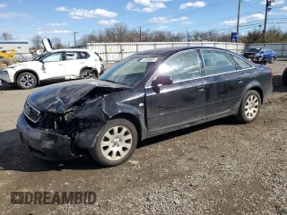 1998 Audi A6 with VIN WAUBA24B4WN161778, listed as a Copart auction lot 47308585 with 142,799 mi miles and Salvage Title. Bid and sale history available at carsss.com. Image 1.